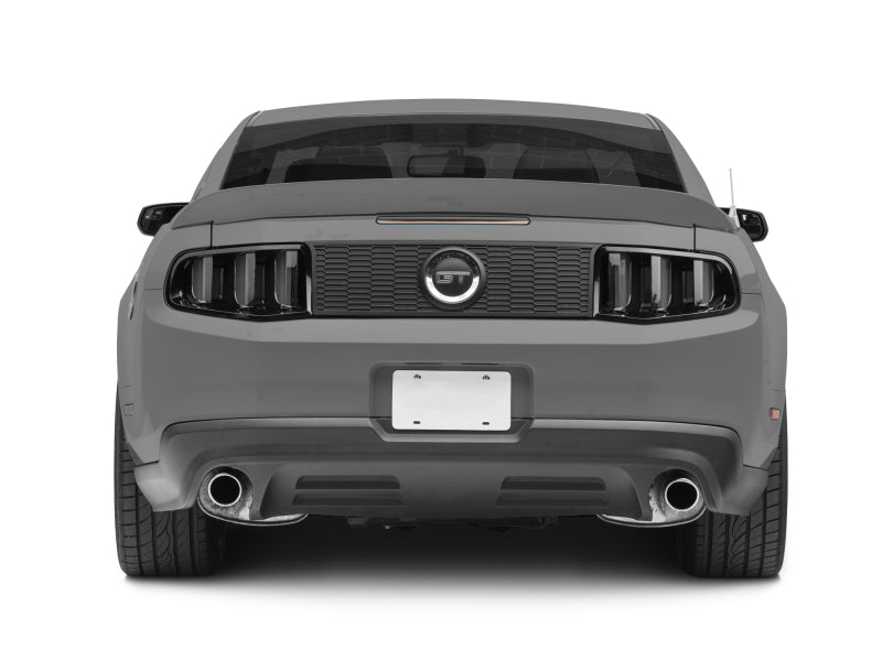 Raxiom 10-12 Ford Mustang Vector V2 LED Tail Lights - Gloss Black Housing | Clear Lens