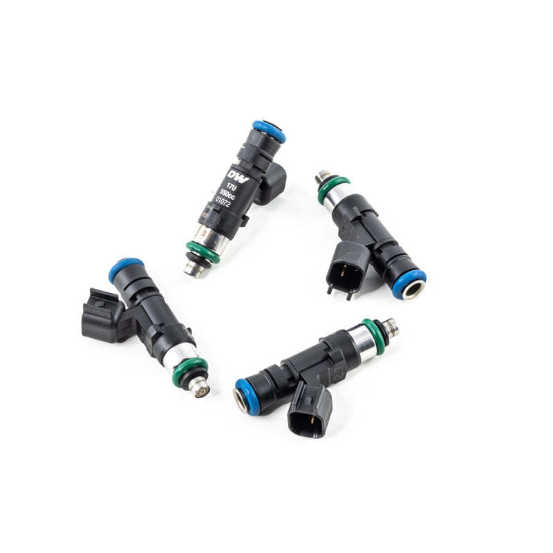 DeatschWerks [02-15 Civic Si] 550cc Fuel Injectors, Set of 4 - Black