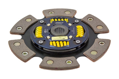 ACT [89-95 Civic, 90-91 CRX, 93-95 Civic del Sol] 6-Pad Sprung Race Disc - Ceramic