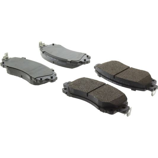 Centric 17-18 Impreza Posi-Quiet Ceramic Front Brake Pads w/ Shims | 105.60260