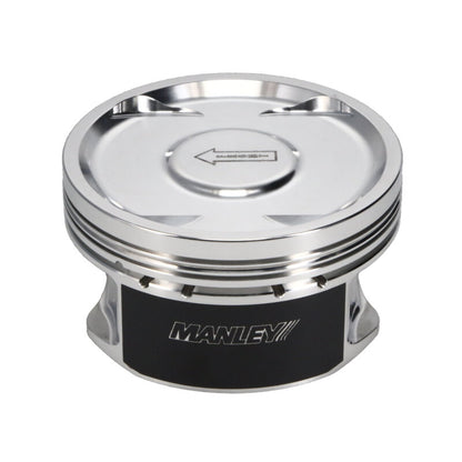 Manley 04-07 WRX STI EJ257 Platinum Series 8.5:1 Dish Pistons with Rings - 99.75mm +.25mm Bore