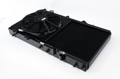 CSF [92-95 Civic] K-Swap V3 Radiator - Black Finish, Part 2850KB
