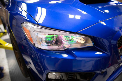Chameleon Headlight Overlays - 2015 - 2020 WRX / STI - JDMuscleHeadlights15WRXHLCH