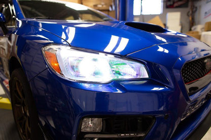 Chameleon Headlight Overlays - 2015 - 2020 WRX / STI - JDMuscleHeadlights15WRXHLCH