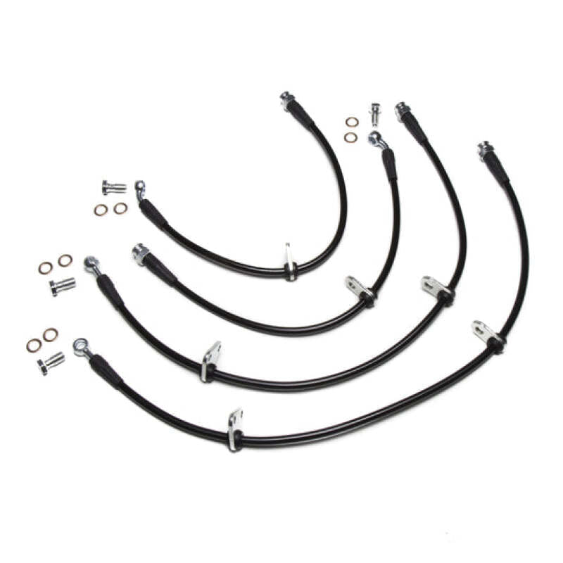 Chase Bays 04 - 07 WRX STi Caliper Brake Lines - Rear Lines - JDMuscleSPKchbCB-WRX-RR-STIFW