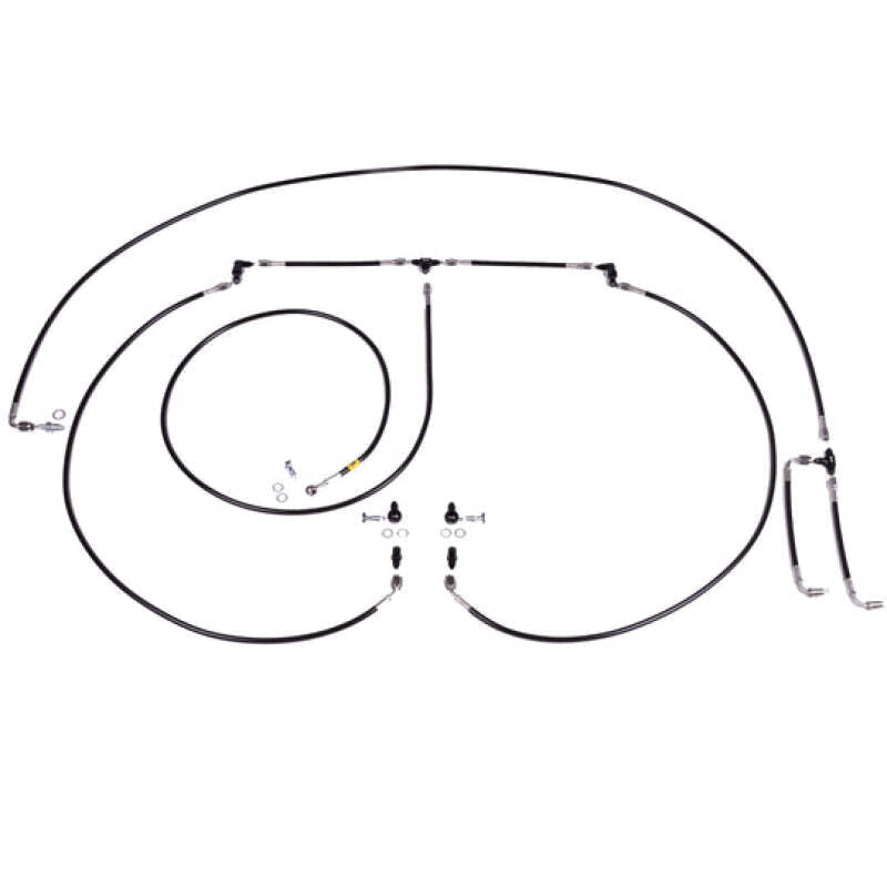 Chase Bays Chevrolet Corvette C5/C6 Inline/Pass - Thru OE Master Cylinder & Brake Lines Hydro Handbrake Line Kit | chbCB - CC - OEMC/HB - JDMuscleSPK831865