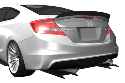 Epsilon+ [12-15 Civic Coupe FG4] Diffuser V1+