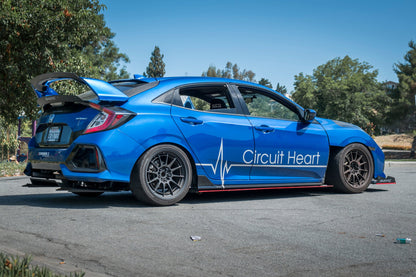 Epsilon+ [17-21 Civic Hatchback] Diffuser V1C+