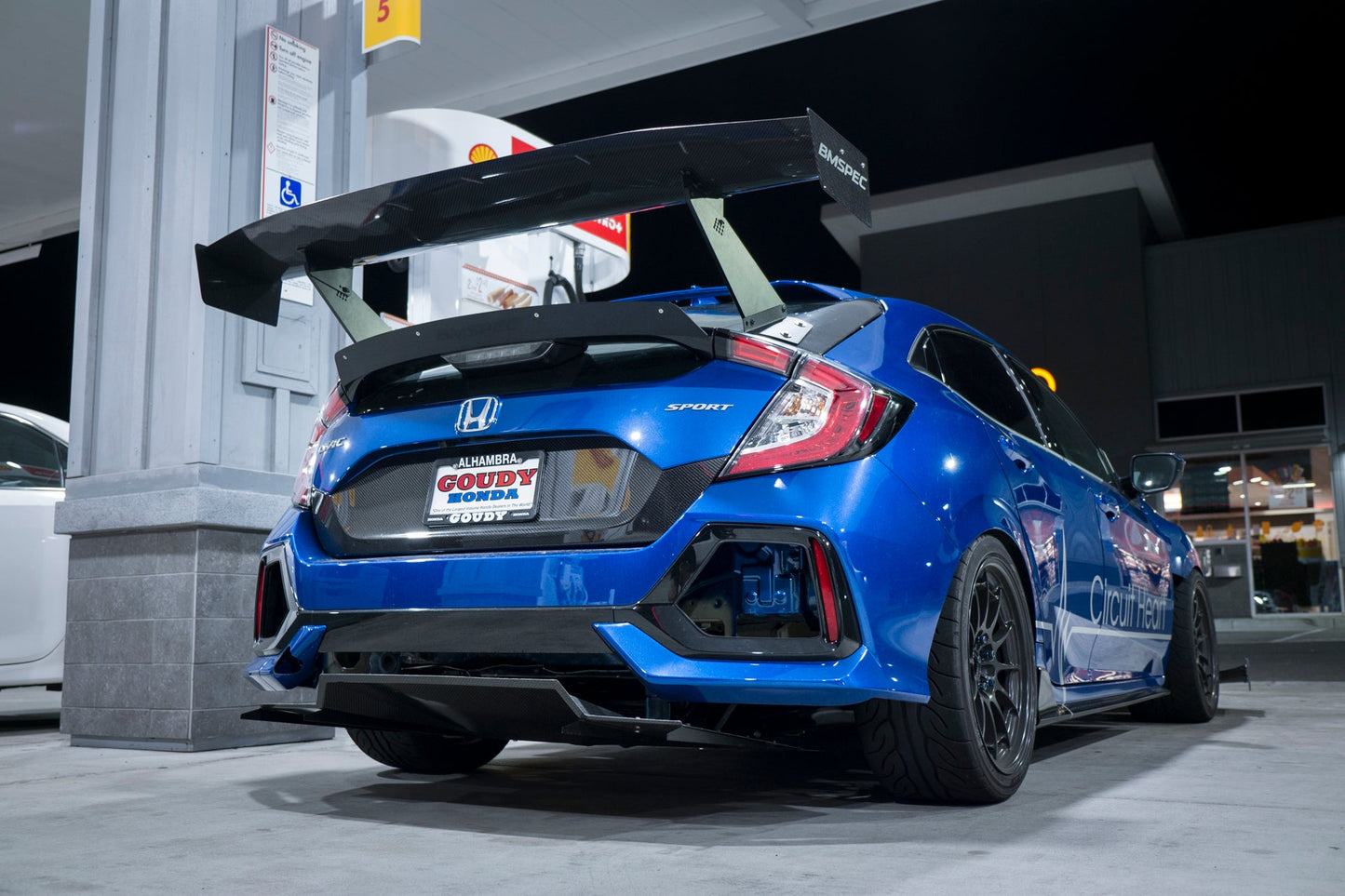 Epsilon+ [17-21 Civic Hatchback] Diffuser V1C+