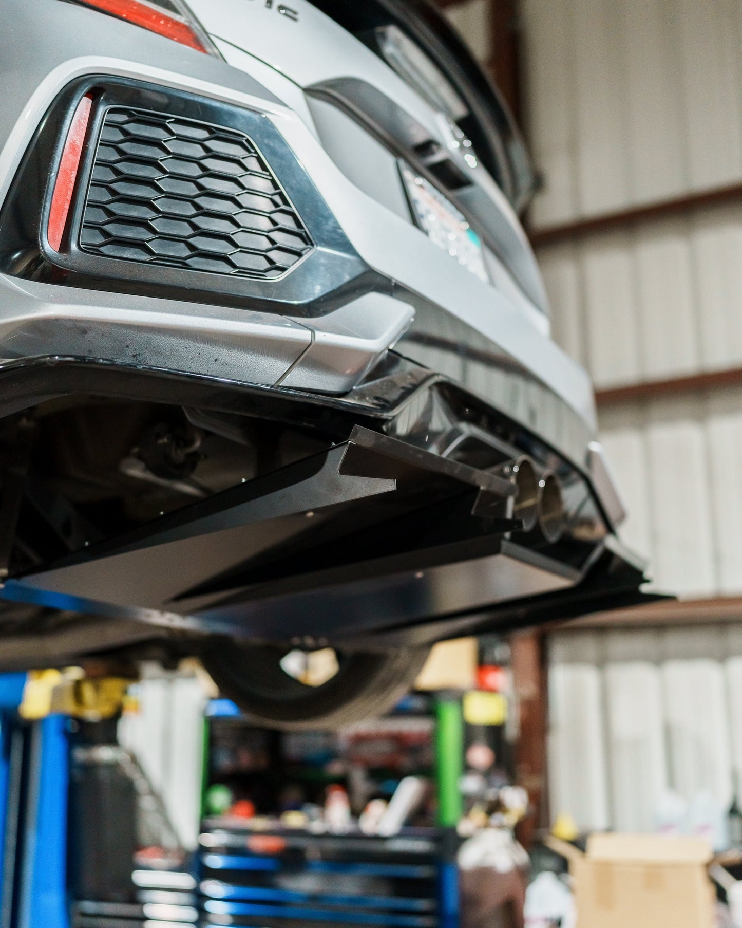 Epsilon+ [17-21 Civic Hatchback] Diffuser V1C+