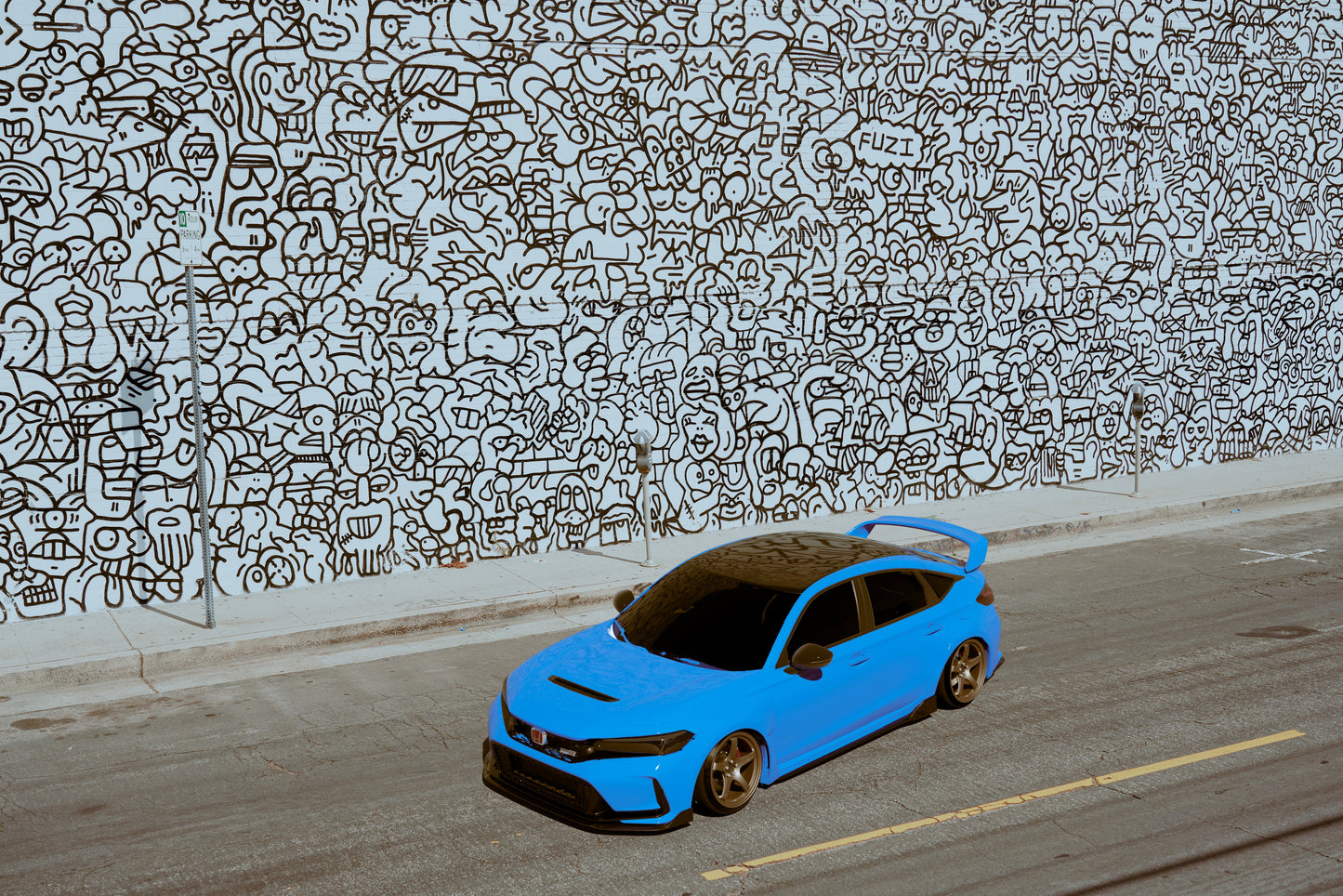 Epsilon+ [22-26 Civic Hatchback FL2/FL5] Sport Wing
