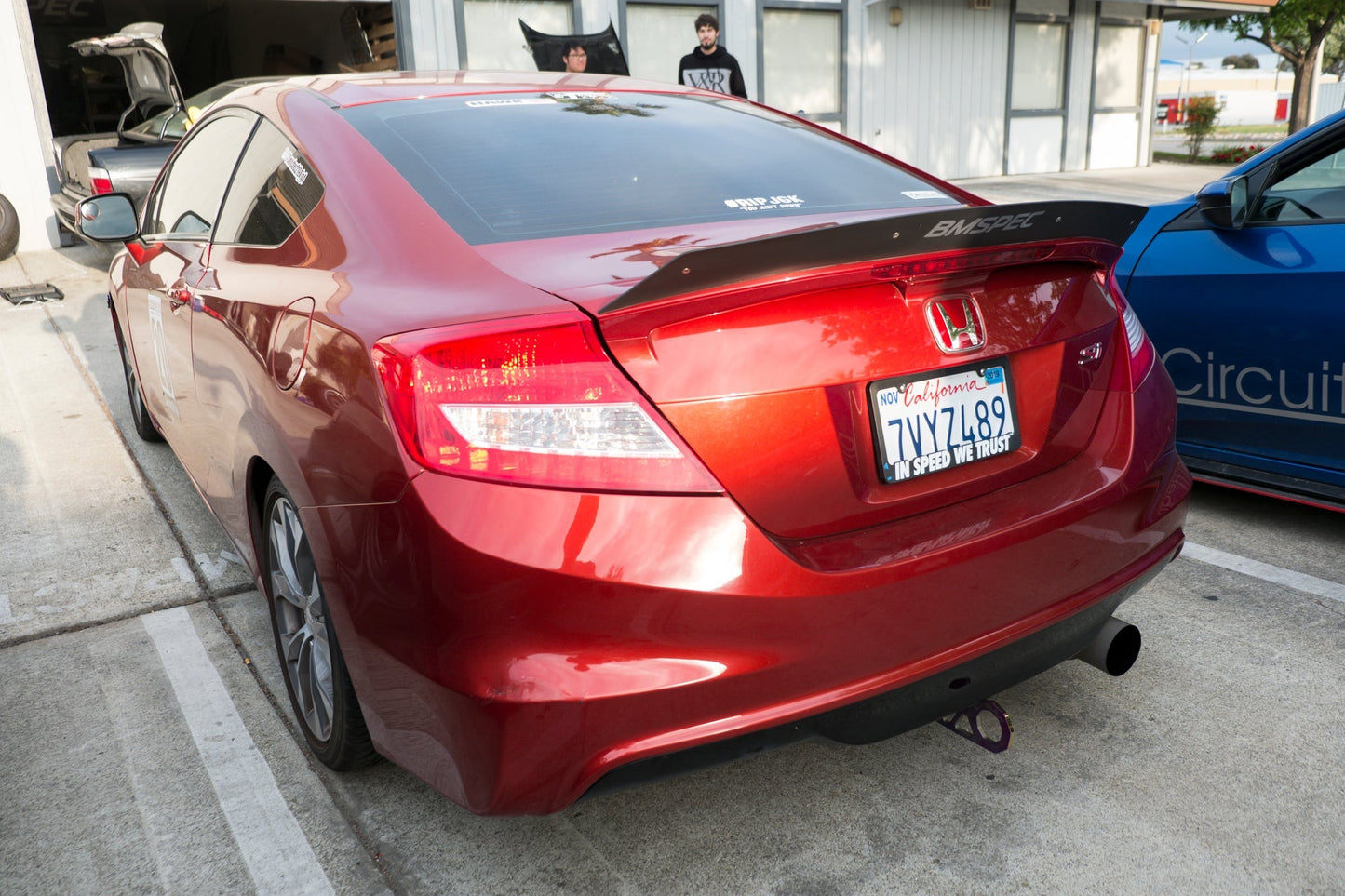 Epsilon+ [12-13 Civic Si Trunk Coupe Zenki FG4] Spoiler Extension