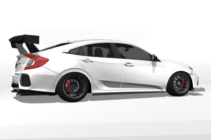 Epsilon+ [17-21 Civic Si Sedan FC1] GT Wing