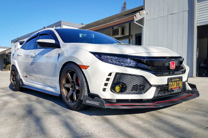 Epsilon+ [17-21 Civic Type R FK8] Front Splitter