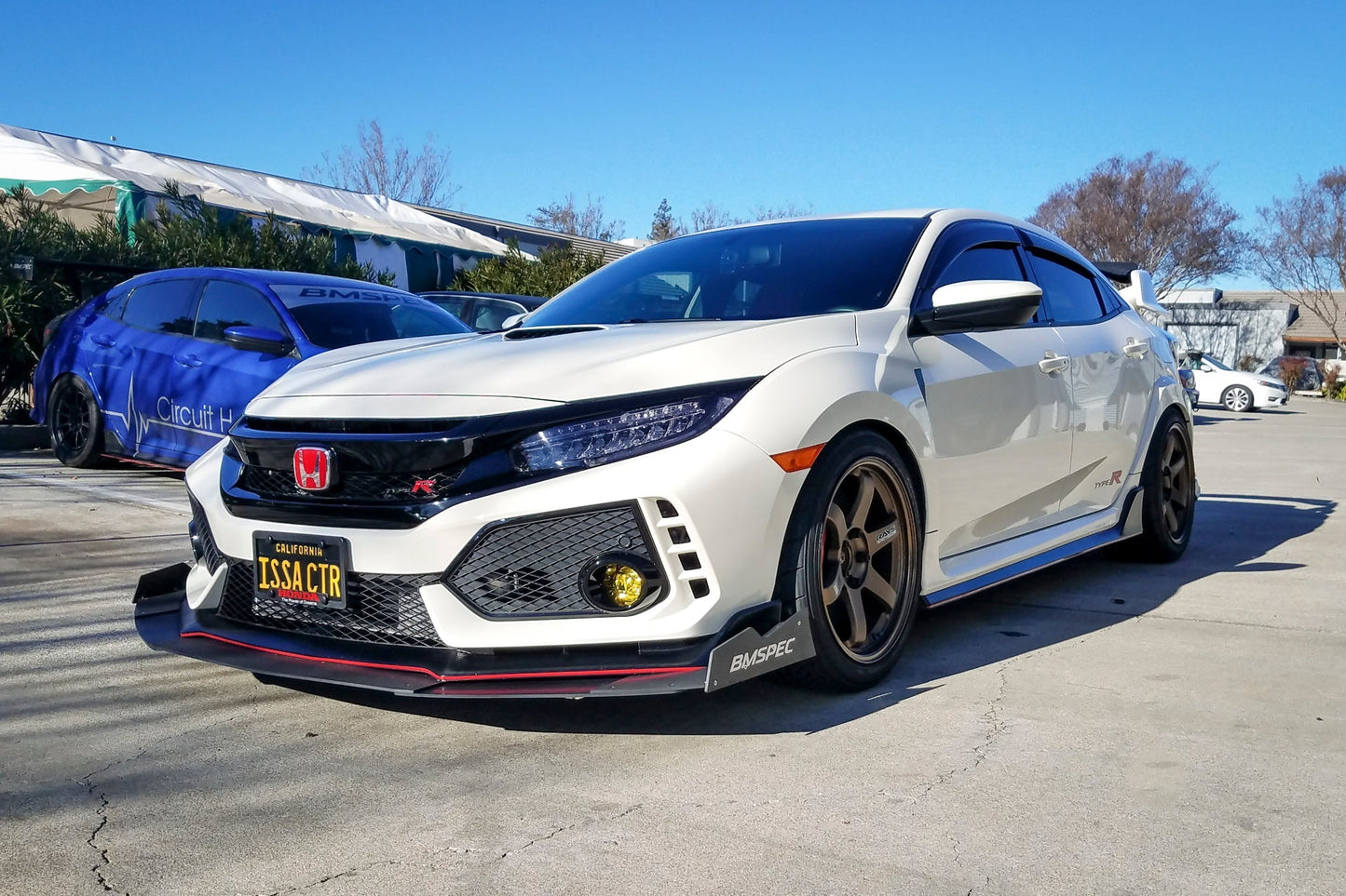 Epsilon+ [17-21 Civic Type R FK8] Front Splitter