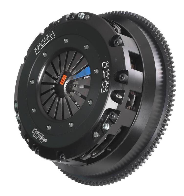 Clutch Masters 06 - 09 Subaru Legacy Outback 850 Twin Disc Strapped Series Clutch Kit with Flywheel (Part CLM15017 - TDFR - SHV) - JDMuscleSPK836890