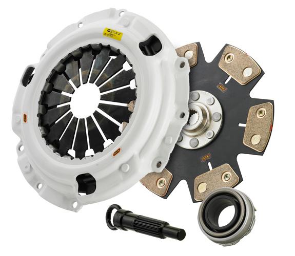 Clutch Masters [12-13 Civic Si] FX500 High Rev 6-Puck Rigid Ceramic Clutch Kit with Steel Flywheel - JDMuscleClutch Replacement Partsclm08240-HRB6-SK