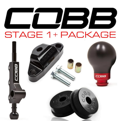 Cobb [02 - 07 WRX] 5MT Stage 1+ Drivetrain Package w/Tall Shifter - JDMuscleShifter and Bushing Comboscobb212X11P-RD