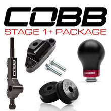 Cobb [02 - 07 WRX] 5MT w/Factory Short Shift Stg 1+ Drivetrain Pkg (Weighted Knob) - Blk - JDMuscleShifter and Bushing Comboscobb211X01P-WK