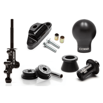 COBB [04 - 21 STI] Stage 2+ Drivetrain Package | 215X02P - JDMuscleShifter and Bushing Comboscobb215X02P-RD-Knob-W-RD-LockoutRed Race Knob & Reverse Lockout Pull - White/Race Red