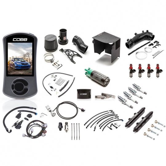 Cobb [08 - 14 STI] NexGen Stage 2+ Flex Fuel Power Package - Black - JDMuscleEngine Package DealscobbSUB003NG2S1FF-BK
