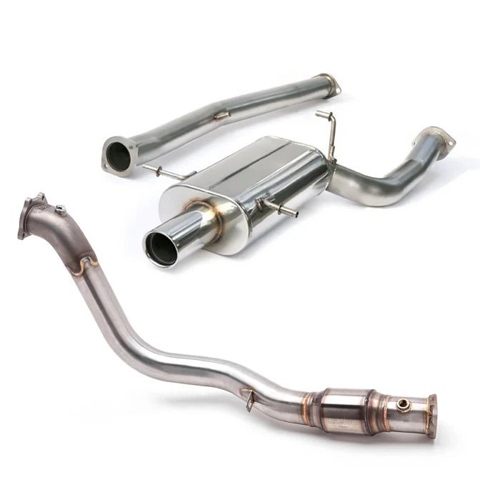 Cobb [11 - 14 STI Sedan, 11 - 14 WRX Sedan] Turboback Exhaust System - Titanium - JDMuscleTurbo Back Exhaustscobb515322TI