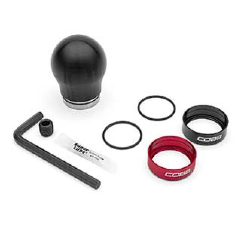 COBB [12-16 FR-S][12-26 BRZ][17-26 GR86][12-18 Focus ST][16-18 Focus RS][14-19 Fiesta ST] Short Weighted Shift Knob - Black - JDMuscleShift Knobscobb291360-BK