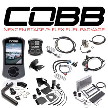 Cobb [15 - 17 WRX] NexGen Stage 2 + CAN Flex Fuel Power Package SF Intake - Silver - JDMuscleEngine Package DealscobbSUB004NG2W2-SL1FF