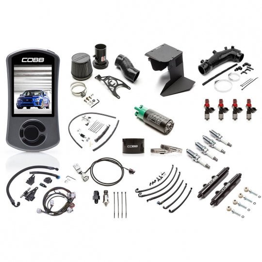 Cobb [15 - 18 STI] NexGen Stage 2 + Flex Fuel Power Package - Black - JDMuscleEngine Package DealscobbSUB004NG2S1FF-BK