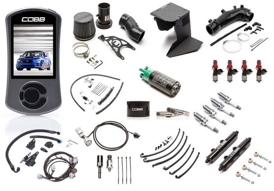 Cobb [15 - 18 STI] NexGen Stage 2 + Flex Fuel Power Package - Blue - JDMuscleEngine Package DealscobbSUB004NG2S1FF-BL