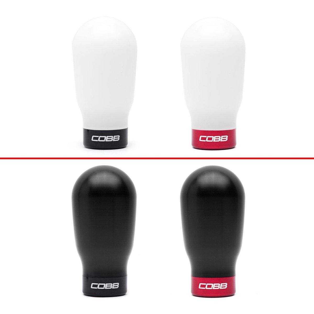 Cobb [15 - 24 WRX] Stage 1+ Drivetrain Package - Tall Weighted Shift Knob - JDMuscleShifter and Bushing ComboscobbSUB0DT011P-TW-BK