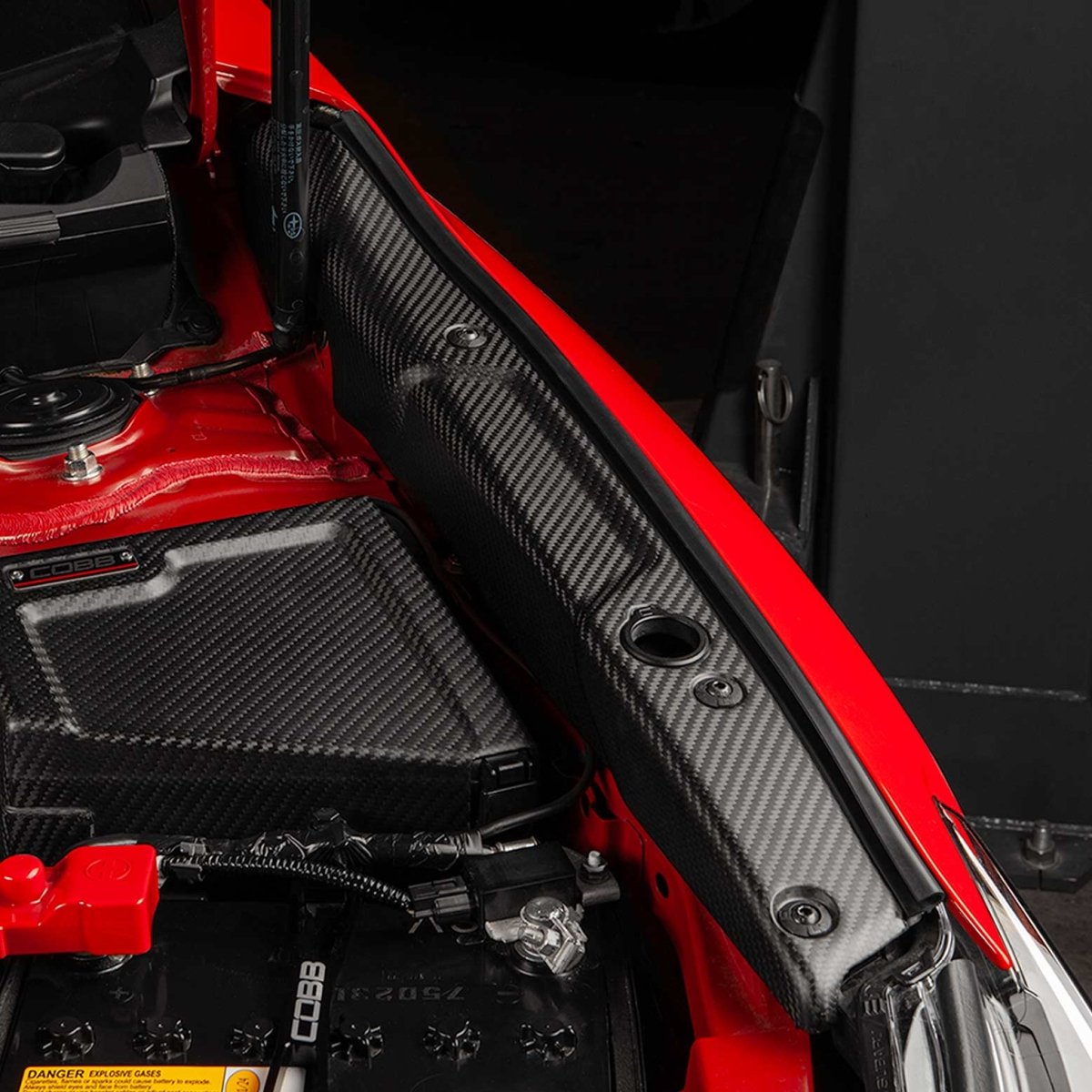 COBB [22 - 26 WRX] Redline Matte Carbon Fender Shrouds - JDMuscleFender Shroudscobb746170-RMC