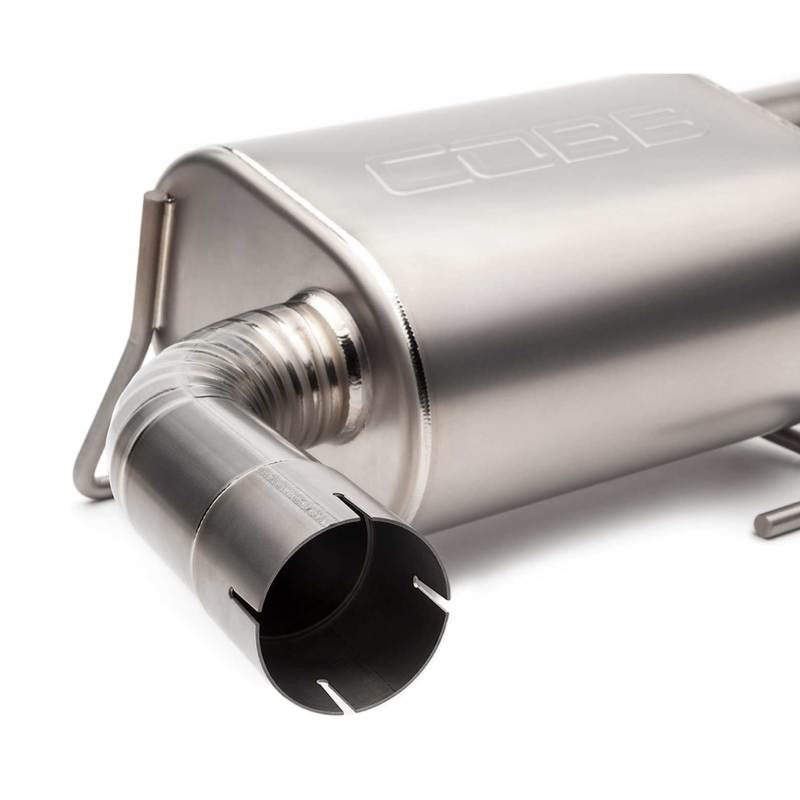 Cobb [22 - 26 WRX] Titanium Catback Exhaust - Incl. Burnt Ti Tips - JDMuscleCat Back Exhaust Systemcobb516160