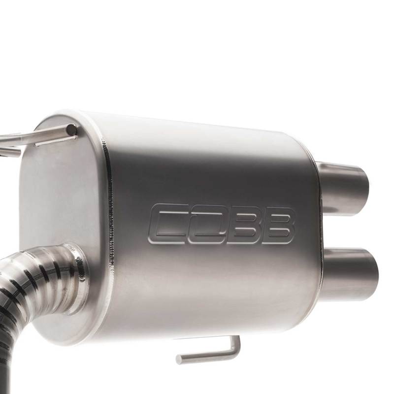 Cobb [22 - 26 WRX] Titanium Catback Exhaust - Incl. Burnt Ti Tips - JDMuscleCat Back Exhaust Systemcobb516160
