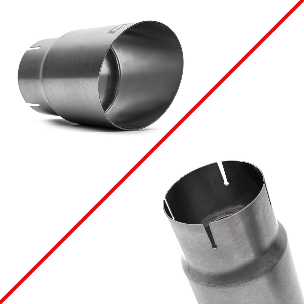Cobb Subaru 02 - 07 WRX, 04 - 07 STI Tip Kit - Brushed Titanium - JDMuscleExhaust Tips and Silencerscobb512140-NB