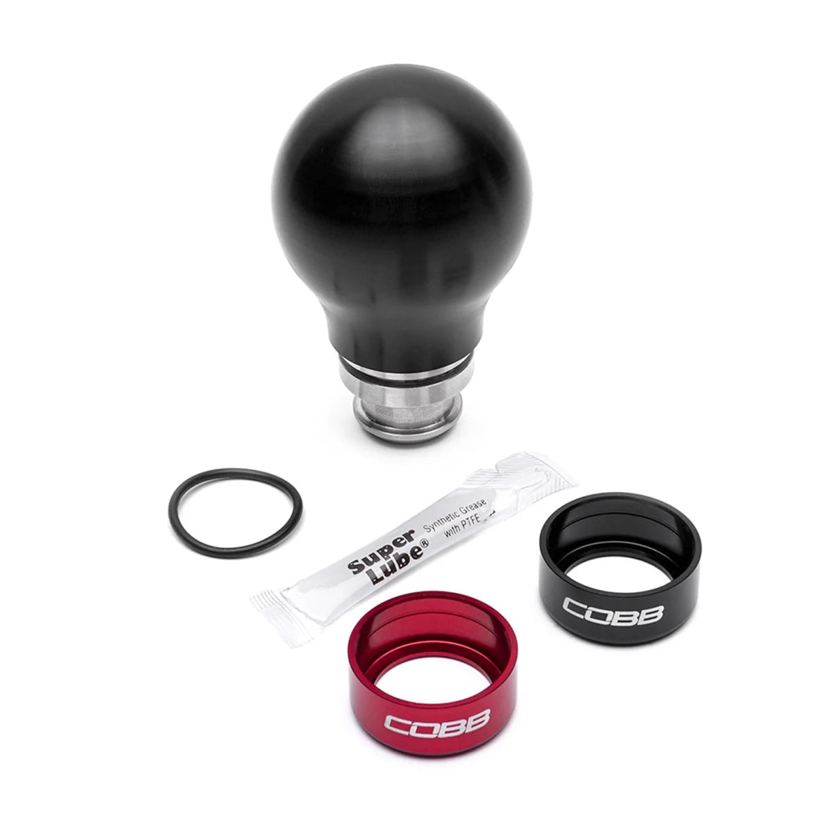 Cobb Subaru 5 - Speed COBB Short Weighted Knob - Black - JDMuscleShift Knobscobb211360-BK