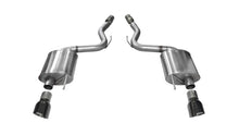 Corsa 2015 - 2017 Ford Mustang GT 5.0 3in Axle Back Exhaust Black Dual Tips | Touring - JDMuscleShop the look 2cor14329BLK