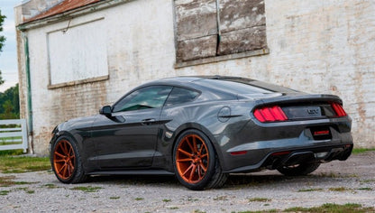 Corsa 2015 - 2017 Ford Mustang GT 5.0 3in Axle Back Exhaust Black Dual Tips | Touring - JDMuscleShop the look 2cor14329BLK
