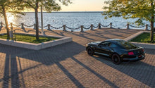 Corsa 2015 - 2017 Ford Mustang GT 5.0 3in Axle Back Exhaust Black Quad Tips | Sport - JDMuscleShop the look 2cor14334BLK