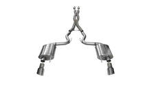 Corsa 2015 - 2017 Ford Mustang GT 5.0 3in Cat Back Exhaust Polish Dual Tips | Sport - JDMuscleShop the look 2cor14332