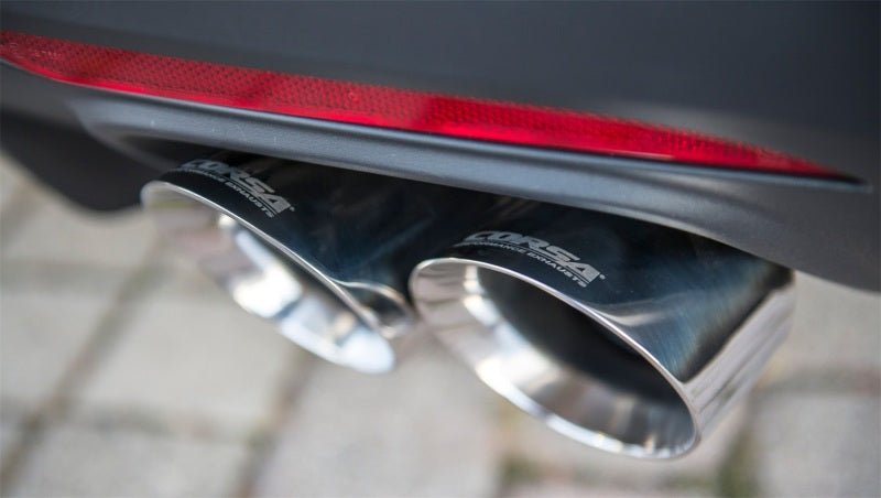 Corsa 2015 - 2017 Ford Mustang GT 5.0 3in Cat Back Exhaust Polish Quad Tips | Xtreme - JDMuscleShop the look 2cor14335