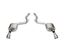Corsa 2024 - 2024 Ford Mustang Sport Axle - Back Dual Rear Exit with 4.5in Polished Pro - Series Tips - JDMuscleShop the look 2cor21252