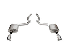 Corsa 2024 Ford Mustang GT Touring Axle - Back Dual Rear Exit with 4.5in Pro Series Polished Tips - JDMuscleShop the look 2cor21256