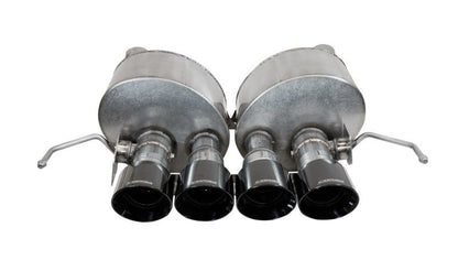 CORSA Performance 2014 - 2019 Chevrolet Corvette C7 6.2L Xtreme Valve - Back Exhaust System with Dual NPP and Quad Black Tips | cor14776BLK - JDMuscleSPK328785