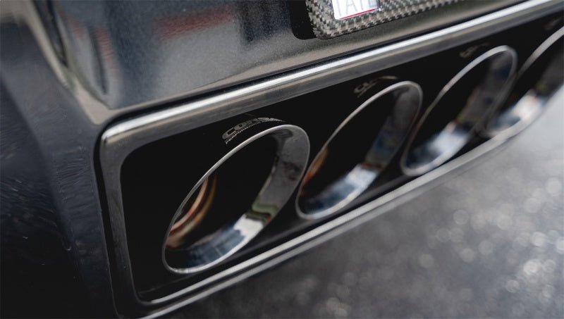 CORSA Performance 2014 - 2019 Chevrolet Corvette C7 6.2L Xtreme Valve - Back Exhaust System with Dual NPP and Quad Black Tips | cor14776BLK - JDMuscleSPK328785
