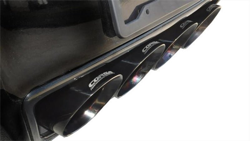Corsa Performance 2014 - 2019 Corvette C7 Coupe 6.2L V8 Black Sport Exhaust System Part  cor14764BLK | cor14764BLK - JDMuscleSPK4326289