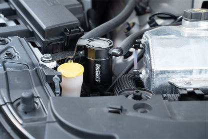 Corsa Performance 2015 - 2017 Ford Mustang Aluminum Oil Catch Can with Mounting Bracket - 3 oz Capacity | corCC0014 - JDMuscleSPK801905