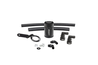 Corsa Performance 2015 - 2017 Ford Mustang Aluminum Oil Catch Can with Mounting Bracket - 3 oz Capacity | corCC0014 - JDMuscleSPK801905