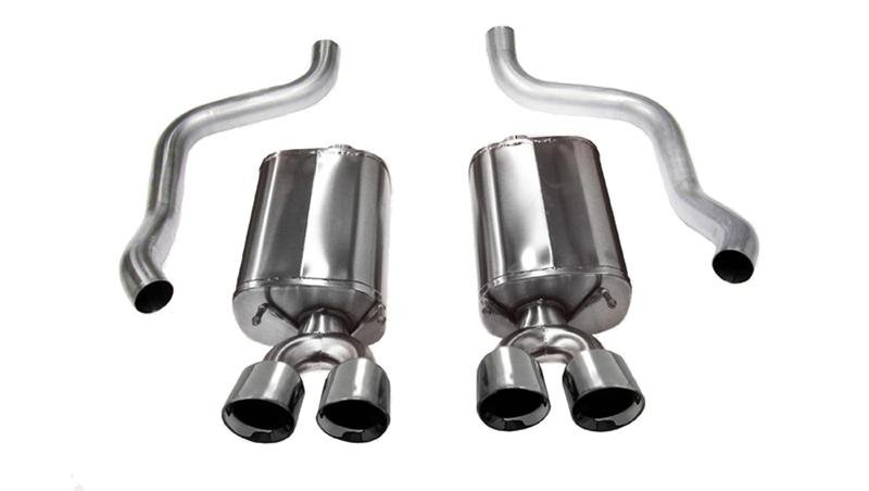 CORSA Performance 2015 - 2017 Ford Mustang GT 3 - Inch Axle Back Exhaust with Dual Polished Tips | cor14326 - JDMuscleSPK4356630