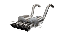 CORSA Performance 2015 - 2019 Chevrolet Corvette C7 Z06 6.2L Xtreme Axle - Back Exhaust with Dual NPP and Quad Black Tips | cor14777BLK - JDMuscleSPK328786